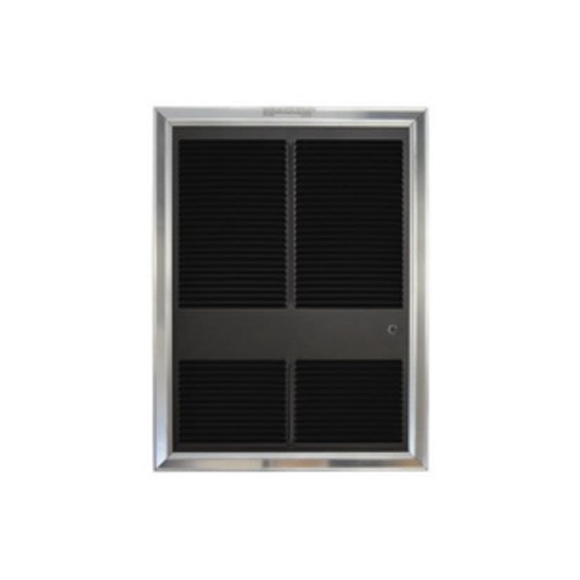 TPI F3326TDRP 3320 1-Phase Fan Forced Standard Wall Heater With In-Built Single Pole Tamperproof Thermostat, 13800 Btu/hr Capacity, 208 VAC, 4 kW Power Rating